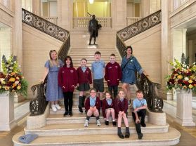 School Council visits Stormont Parliment Buildings