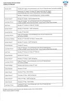 Holiday List 2025-26