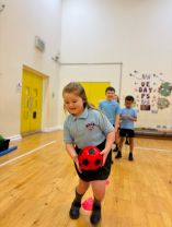 Ball skills in PE