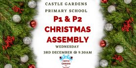 P1 & P2 Christmas Assembly, Wednesday 3rd December 2025