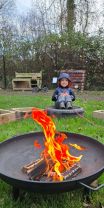 Firepit Fun in the Outdoor Garden