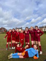 Girls football team secure another win