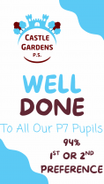 P7 Pupils Find Out New Schools
